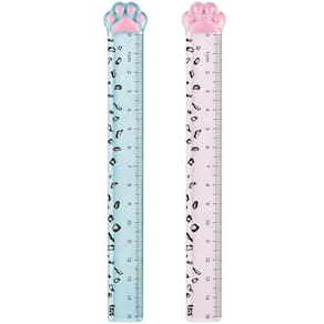 Régua Escolar Holic Pets - 15Cm - Miau-Line - 1 Uni - Tris