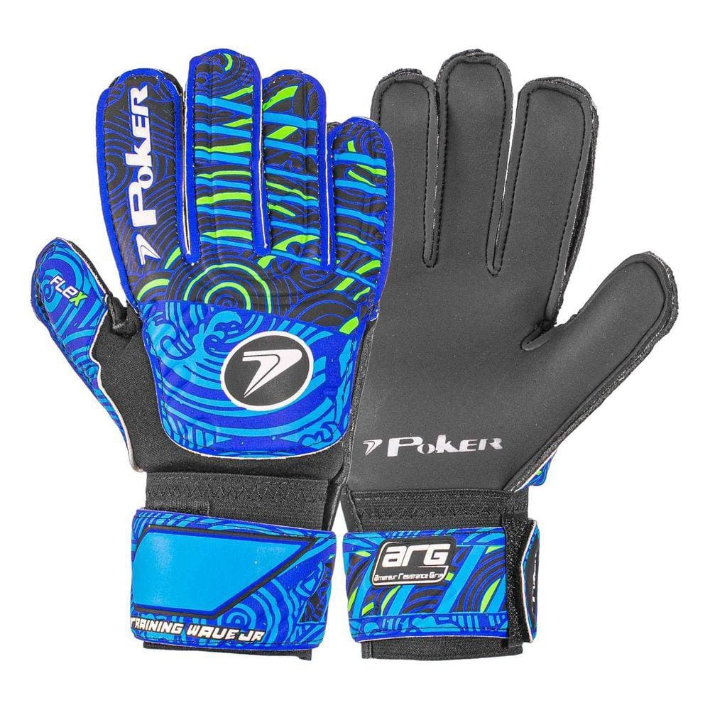 Luva Campo Training Wave Junior 01081-Cmpvc - Azul/Preto 6