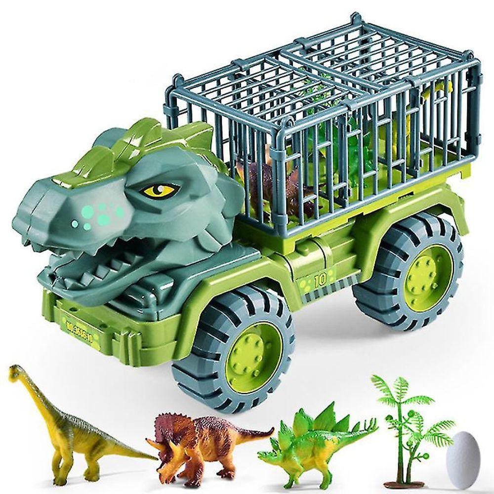 Engenharia de dinossauros de caminhão de brinquedo para crianças de 3 a 7 anos