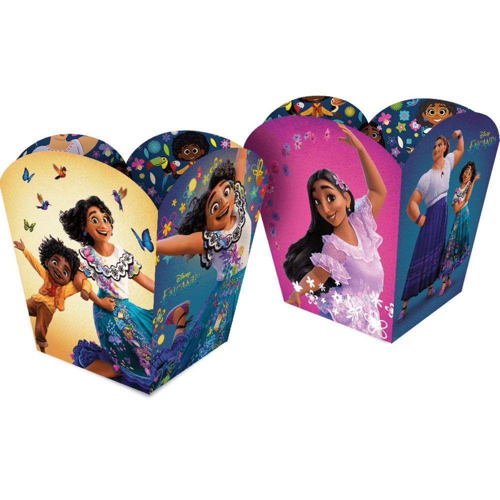 Cachepot Desenho Encanto Disney com 04 Unidades