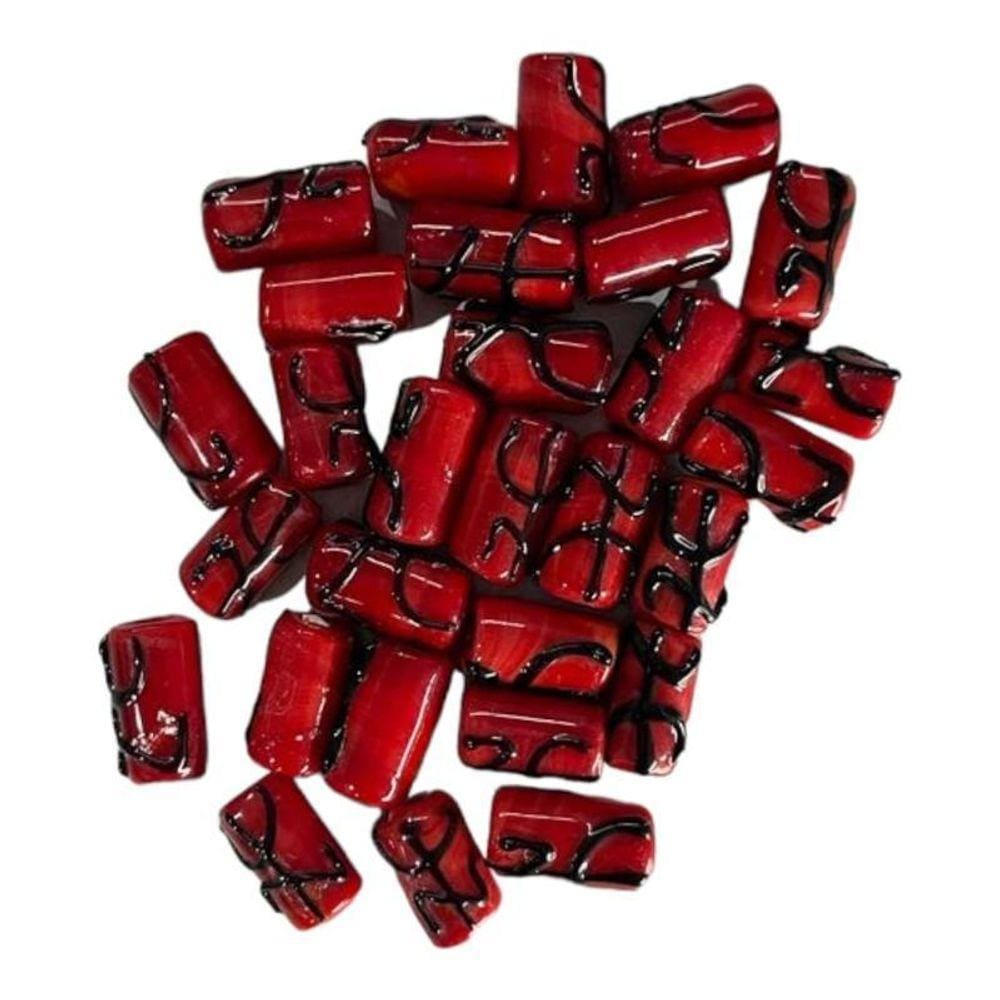 Kit Com 10 Firmas Guia Desenhada Murano 17Mm Orixá