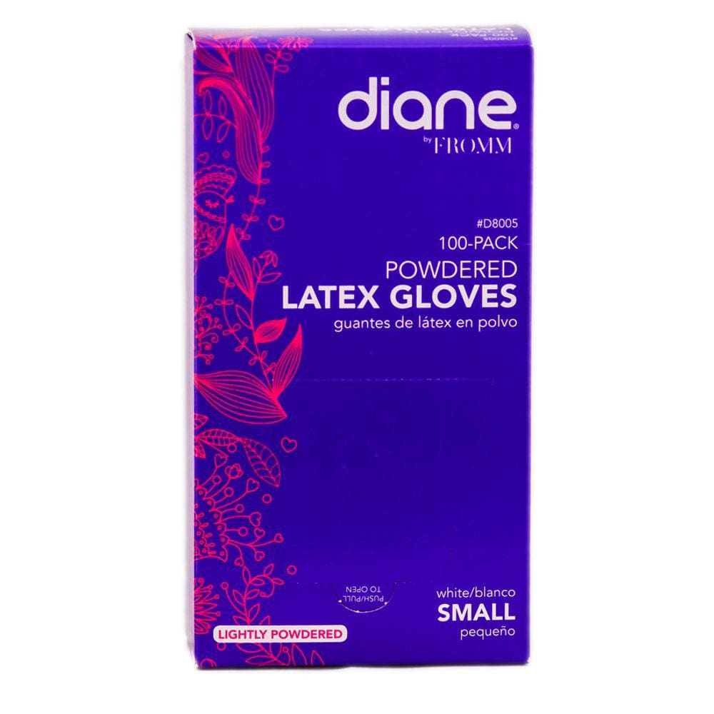 Luvas Diane Latex Small Powdered 100 Luvas D8005