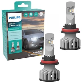 Par Lâmpada Philips LED Ultinon Pro5100 H8 H11 H16 13,2V 9W