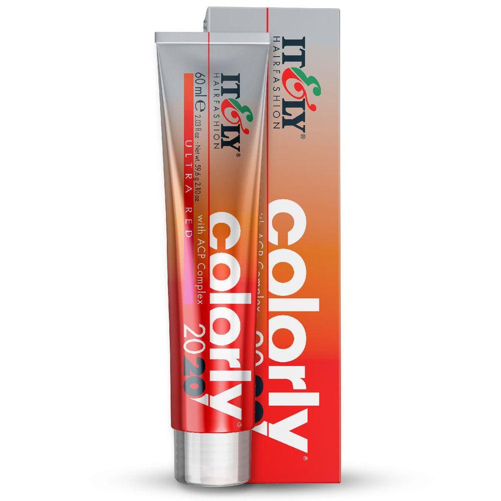 Tintura de cabelo IT&LY Hair Fashion Colorly 2020 Ultra Red com ACP Co