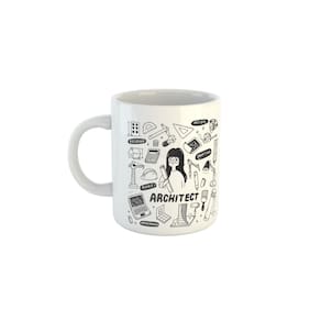 Caneca Profissao - Arquitetura - Mulher C922