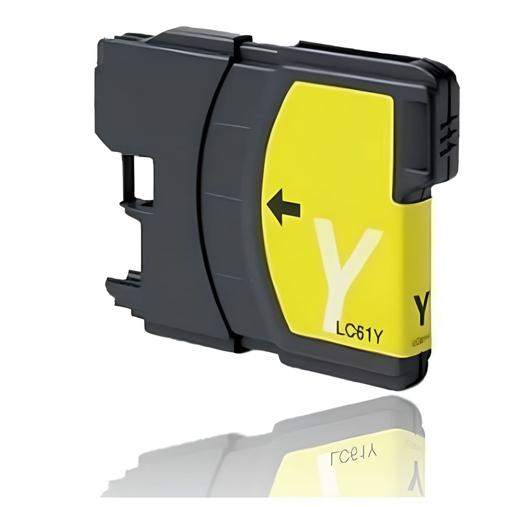 Cartucho Para Brother MFC-490CW LC61Y Compatível