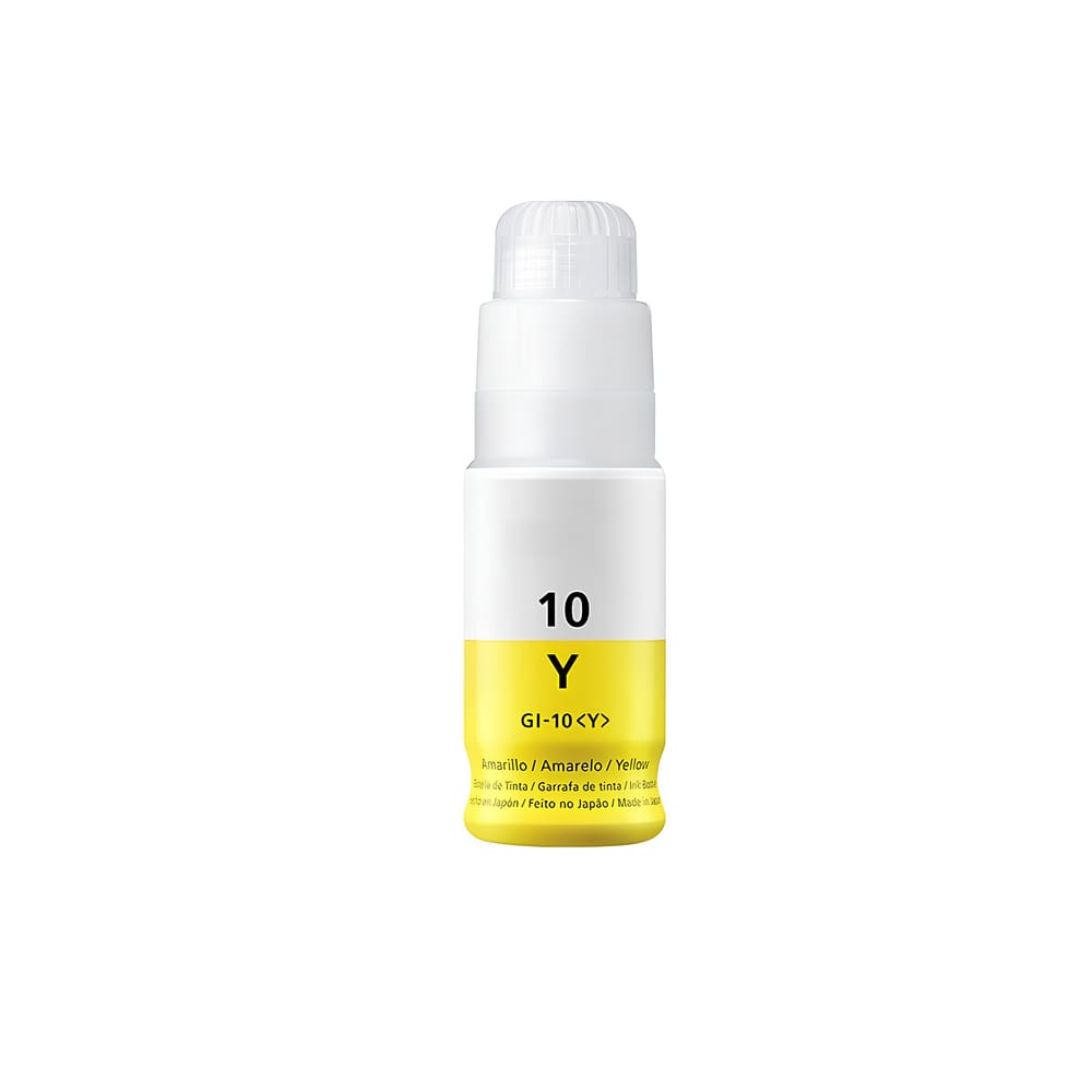 Refil de Tinta para Canon GI-10 Yellow Compatível