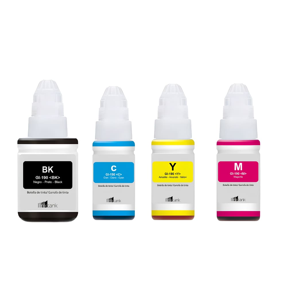 Kit Refil de Tinta Para Canon G3110 GL-190 GL190 compatível