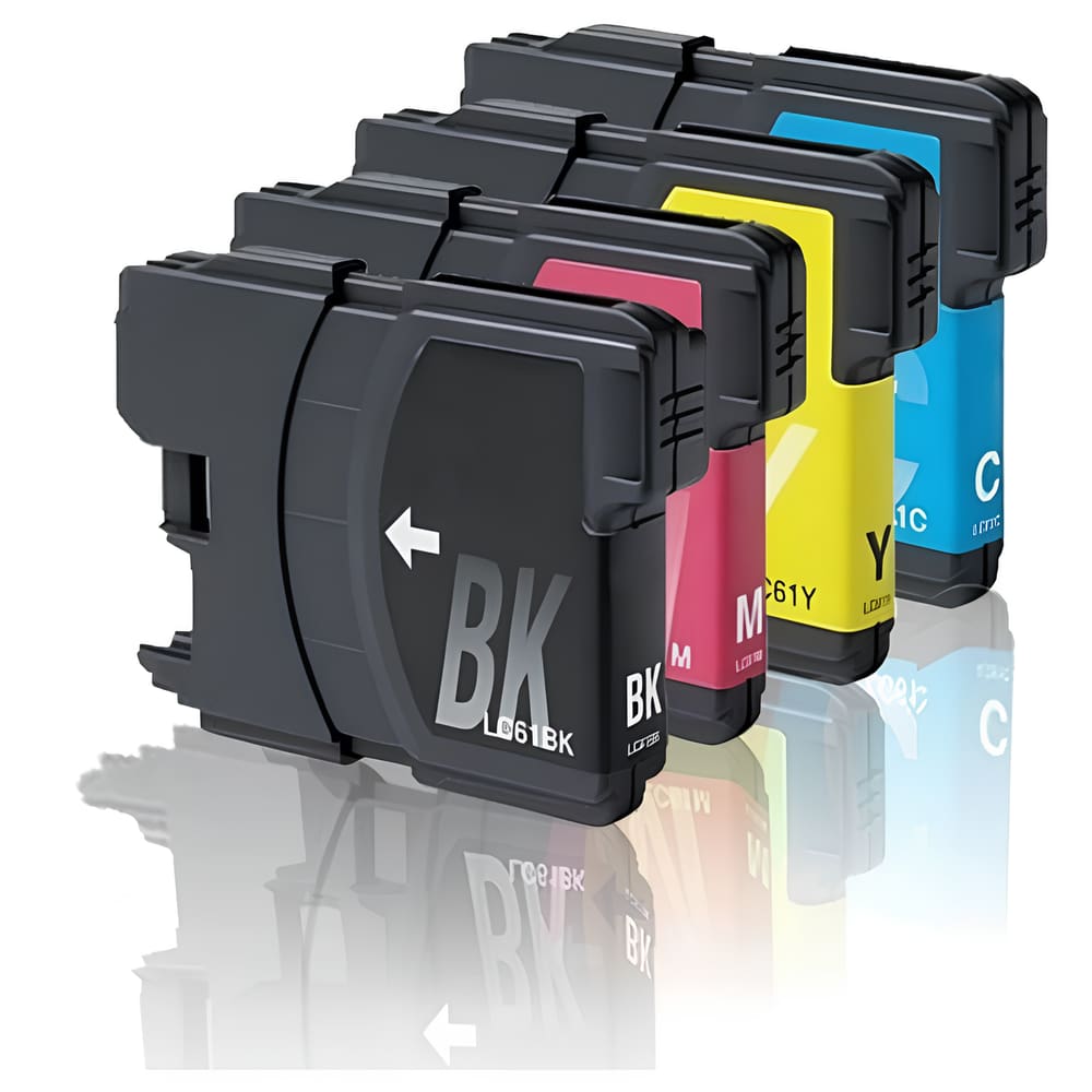 Kit Cartucho Para Brother LC61 LC-61 compatível