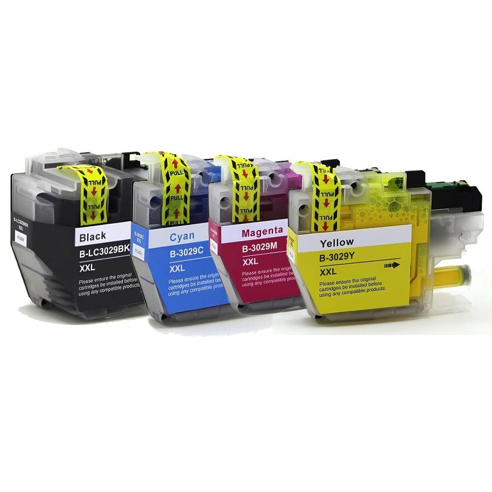 Kit Cartucho Para  Brother MFC-J5930DW LC-3029BK compatível