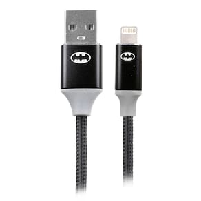Cabo Usb Para Lightning Dc Mobile Batman 1.50Mt 2.4A 12W 5+