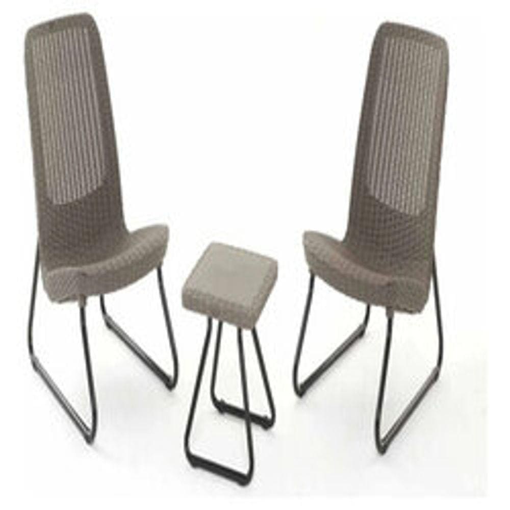 Conjunto Jardim Area Externa Deluxe 3 Peças Rio - Keter