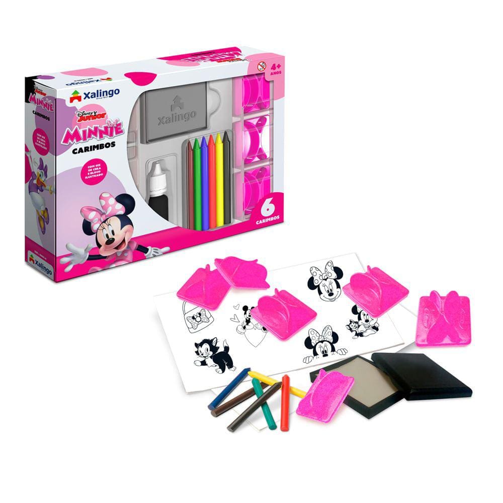 Carimbos Minnie Disney Xalingo