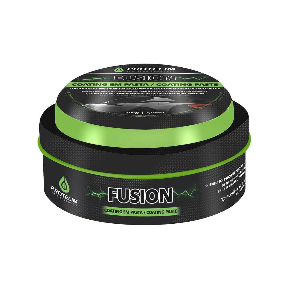 Cera Fusion Coating Premium Em Pasta Carnaúba 200g Protelim