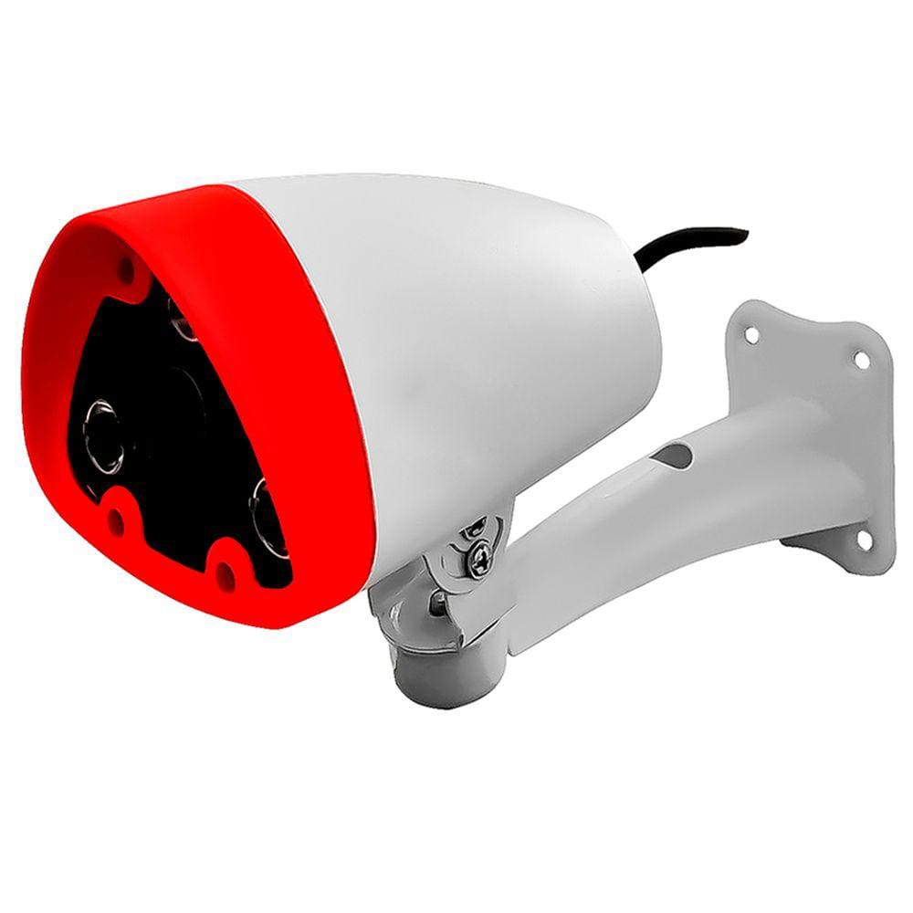 Camera De Segurança Blindada Bullet IP RJ45 Alta Resolução Hd 1280 * 960p 6mm Visão Noturna + Fonte Bivolt 110v 220v