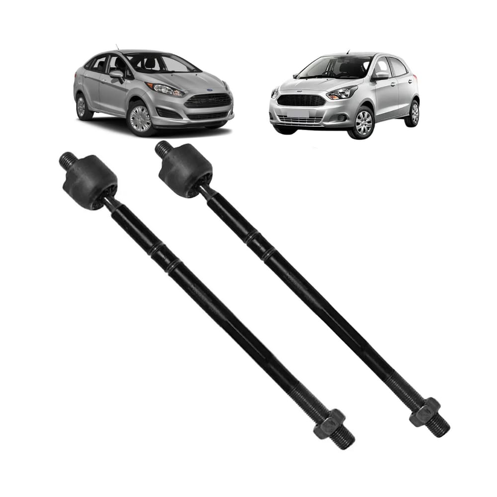 Barra Axial Dianteiro Esquerdo + Direito Nakata Ford Fiesta 2013 A 2019