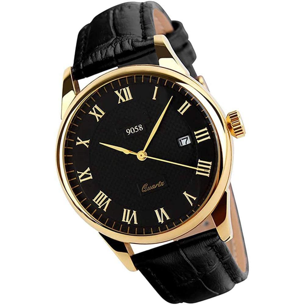 Relógio de pulso Yapeach s, pulseira masculina de couro de quartzo