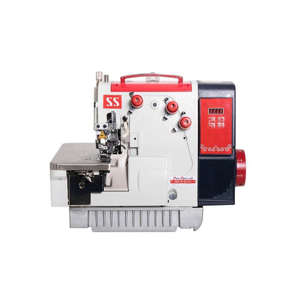 Máquina Costura Industrial Overlock Direct Drive SS65D-3ST-ES 220V - Sun Special