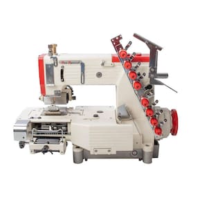 Máquina Costura Industrial Elastiqueira Cilíndrica SS4404PMD-1364-MR-SU 220V - Sun Special