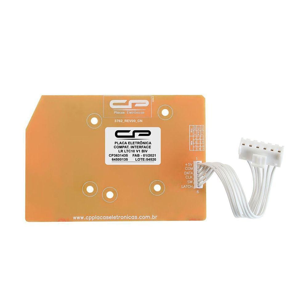Placa Interface Lavadora Electrolux Ltc10 CP 64500135