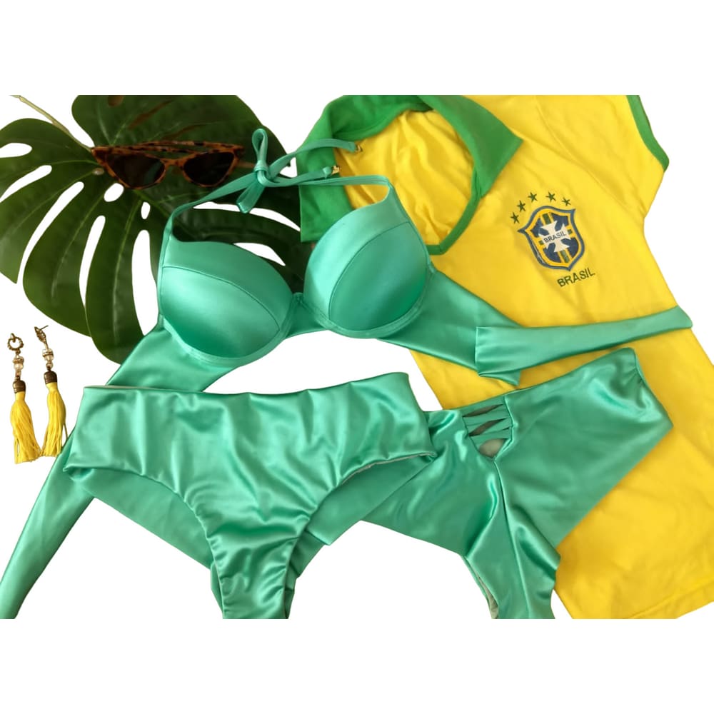 Conjunto De Biquini Meia Taça