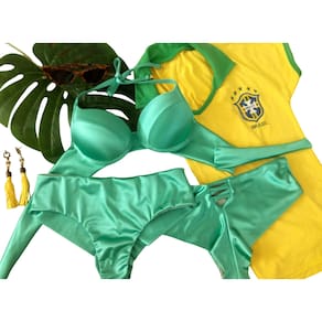 Conjunto De Biquini Meia Taça