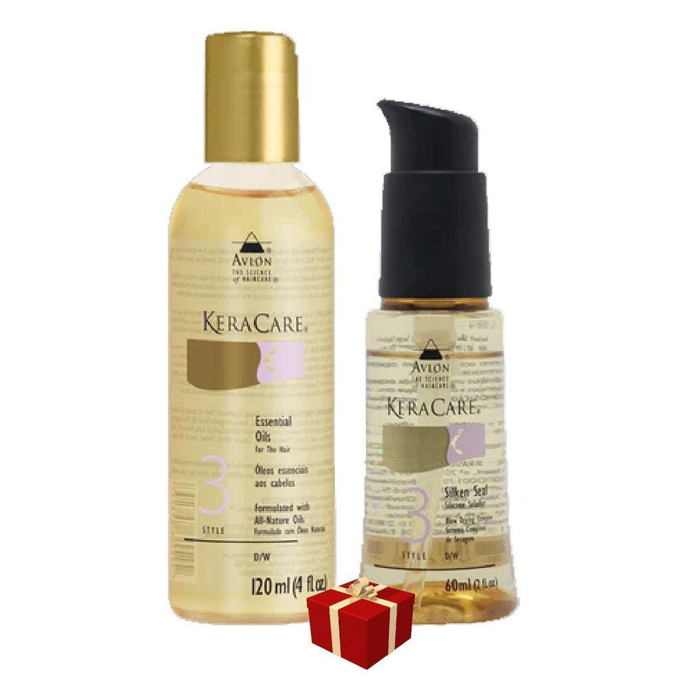 Keracare Avlon Silken Seal Light 60Ml +Essential Oils 120Ml