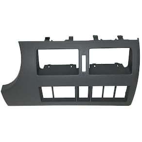 Moldura Painel Central Gol Parati Saveiro G3 Cinza Flanel