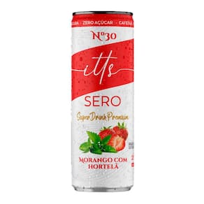 Energético Itts Sero Super Drink Premium Sabor Morango com Hortelã 269ml
