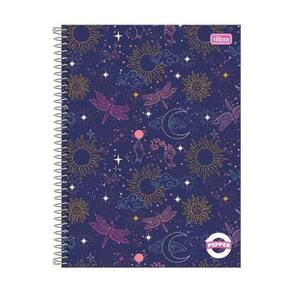 Caderno Univ. 10 Mat. 160Fls Pepper Fem. Capa 5 - Tilibra