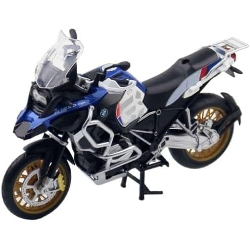 Caixa de simulação 1:12 modelo de motocicleta BMW R1250GS Alloy