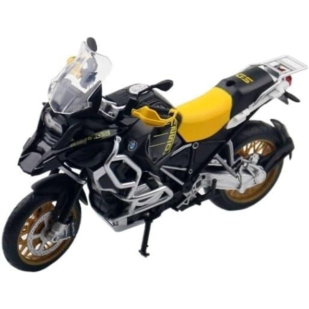 Caixa de simulação 1:12 modelo de motocicleta BMW R1250GS Alloy