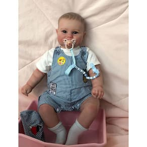 Doll Live Big Baby 60 cm com Sweet Smiling Reborn 24"