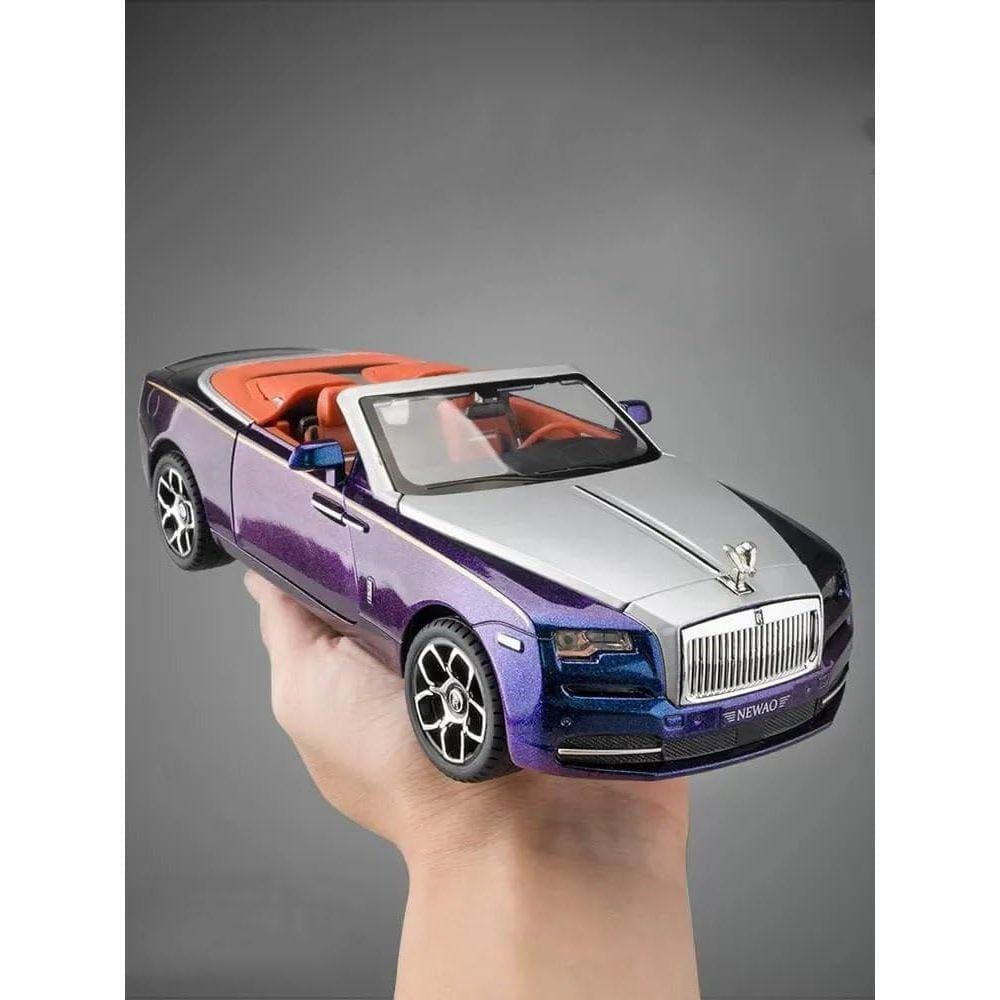 1:24 para o modelo de carro Rolls Royce Dawn Alloy Roadster