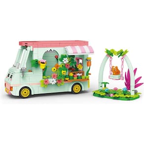 Presente de brinquedo infantil Building Blocks para meninas