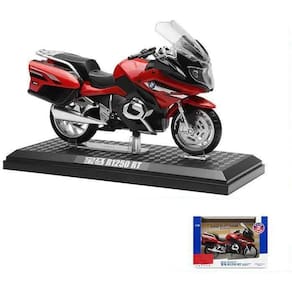 Motocicleta BMW R1250 RT Alloy Sports modelo em escala 1:12