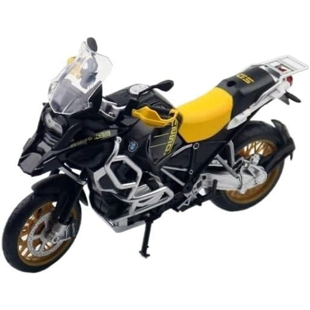 Caixa de simulação 1:12 modelo de motocicleta BMW R1250GS Alloy