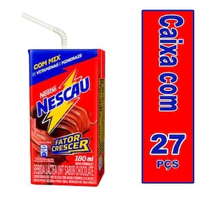 Bebida Lactea Nestlé Nescau Pronto Pra Beber 180Ml Cx C- 27