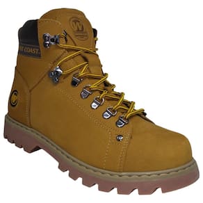 Coturno West Coast Worker Classic Nobuck Masculino - Caramelo