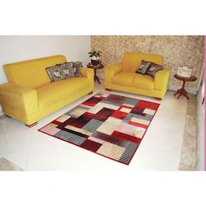 Tapete Veludo 2.00m X 3.00m Marbella Moderno Artistic-6 Rayza