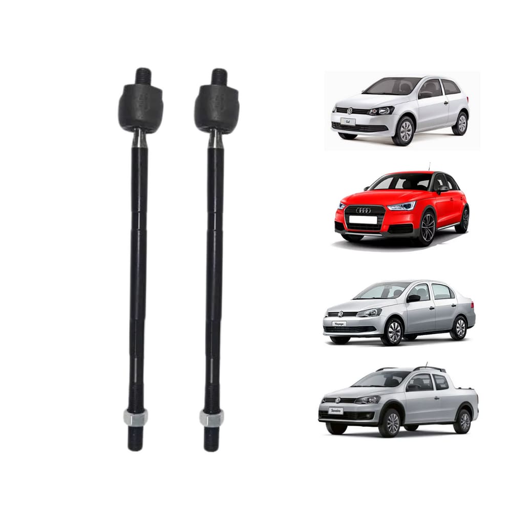 Par Barra Axial Dianteira Esquerdo + Direito Nakata Audi A1 2010 A 2017