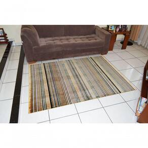Tapete Veludo 2.00m X 3.00m Marbella Moderno Kilim Vitral-3 Rayza
