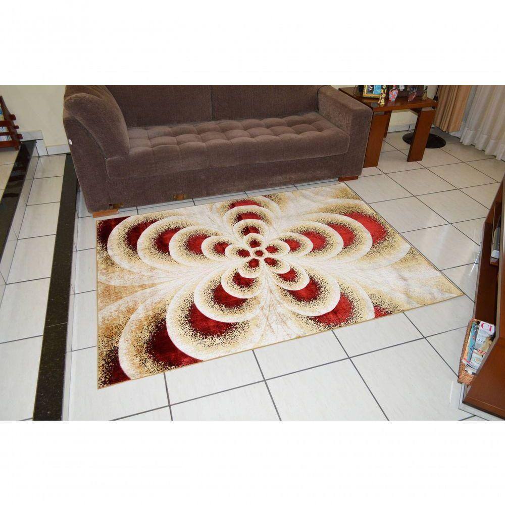 Tapete Veludo 1.00m X 1.50m Marbella Moderno Lotus Rayza