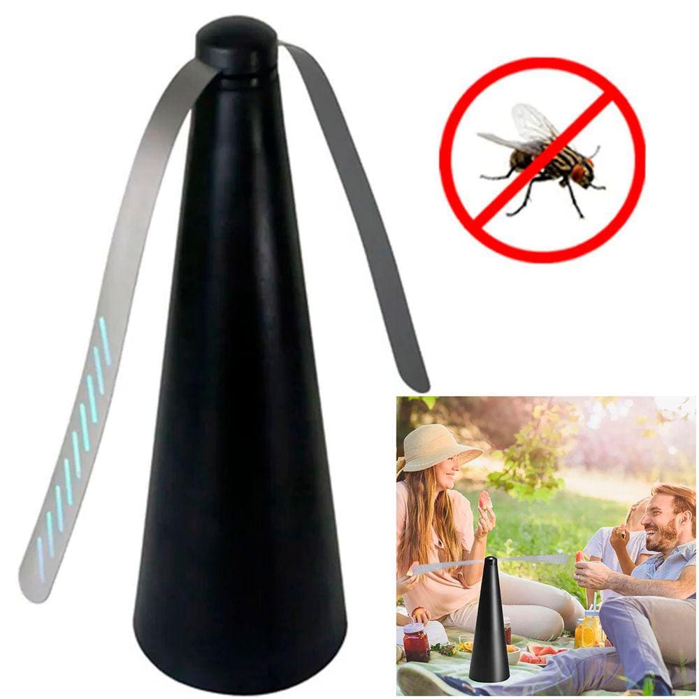 Ventilador Repelente Anti Inseto Afasta Mosca Mosquito Pernilongo Portatil Acampamento Piquenique Lazer Casa Jardim Previne Doenças