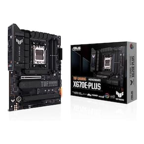 Asus TUF X670E-PLUS (AM5 - DDR5 6400+ O.C) - Chipset X670, Slot M.2, 2.5GbE LAN, PCIe 5.0, USB 4 ATX