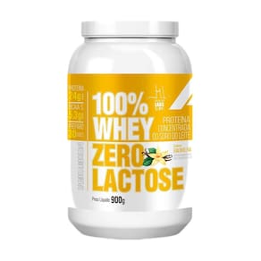 Whey Protein 100% Health Labs Zero Lactose Sabor Baunilha 900g