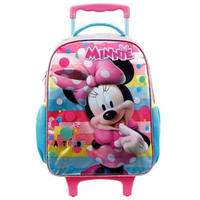 Mochila de Rodinhas Xeryus 16 Minnie S Rosa