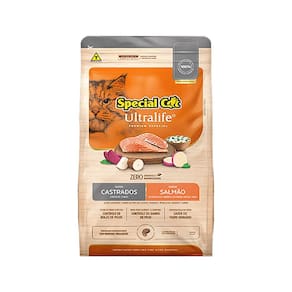 Ração Special Cat Ultralife Castrados Salmão 1kg