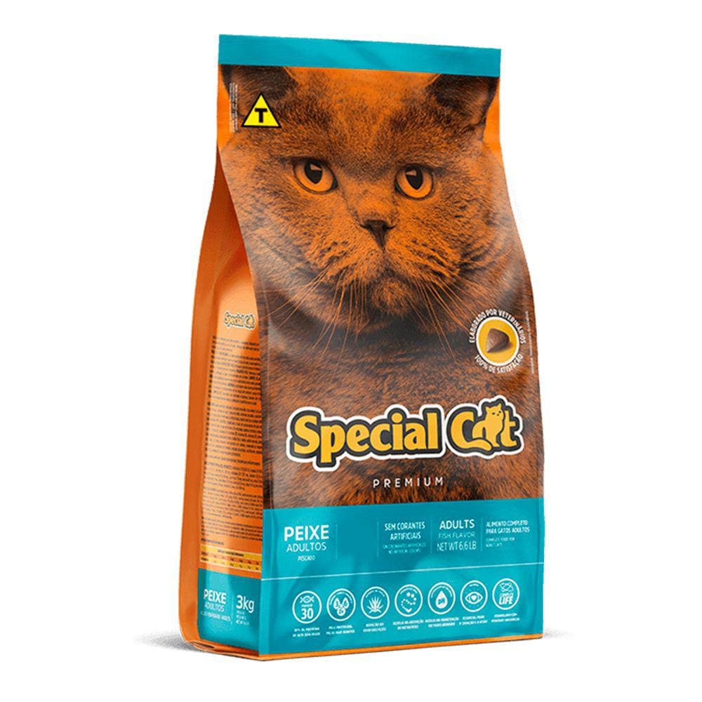 Ração Special Cat Adultos Peixe 20kg