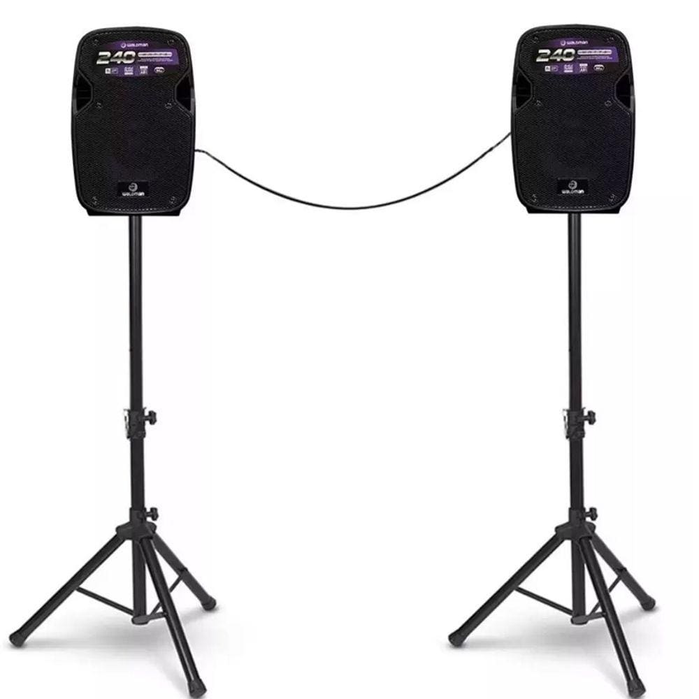 Kit Caixa Waldman Fk240x Flexkit De 240w Com Suportes